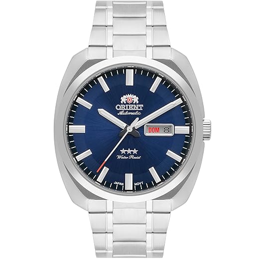 Relógio Orient Masculino Ref: F49ss021 D1sx Automático Prateado