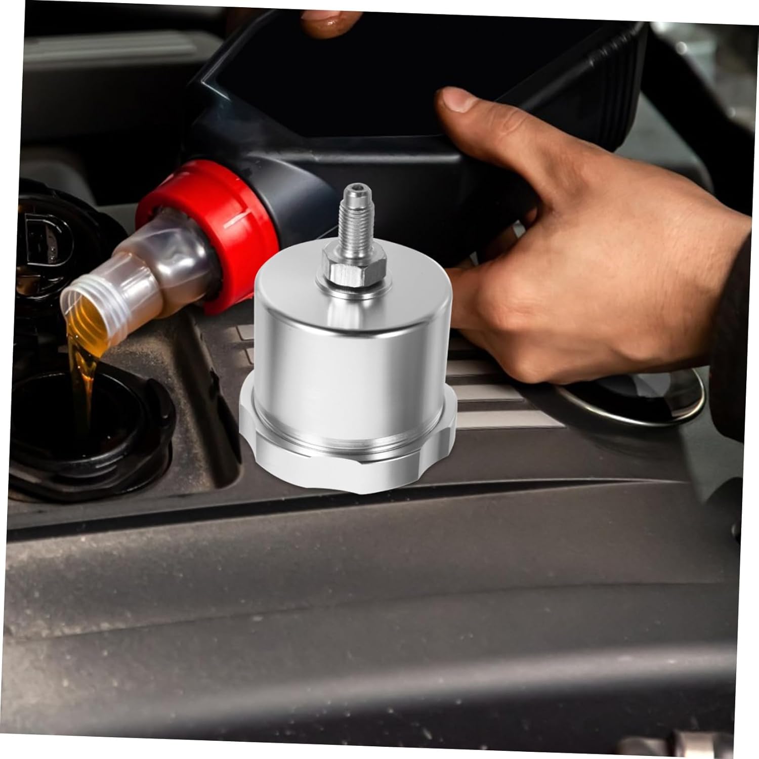 ULTECHNOVO Car Brake Oil Cup Clutch Oil Reservoir for Car Tank Tank for Fluid Automotive