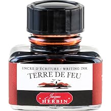 Herbin Fountain Pen Ink - 30ml Bottled - Terre de Feu