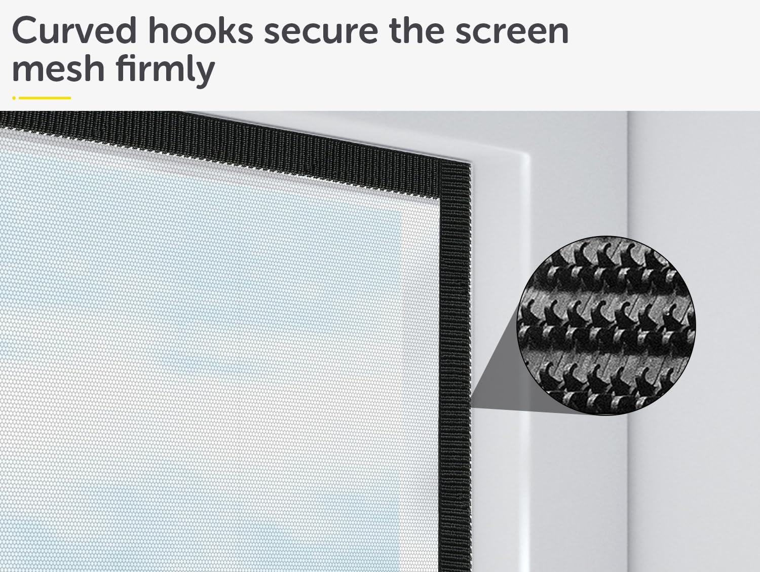 Zanzariera Autoadesiva Per Finestre 150x200 Cm - Rete Tagliabile Su Misura - Foto 7