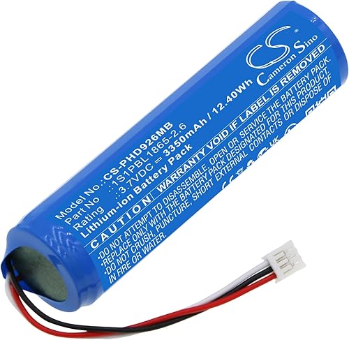 CS Cameron Sino 3350mAh  12.40Wh Replacement Battery for Philips Avent SCD923P,SCD92326,Avent SCD923,1S1PBL1865-2.6
