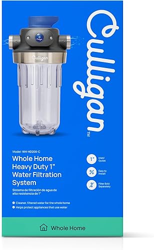 Miniatura 5 de Culligan WH-HD200-C sistema de filtración de entrada/salida de 1 pulgada, resistente para toda la casa