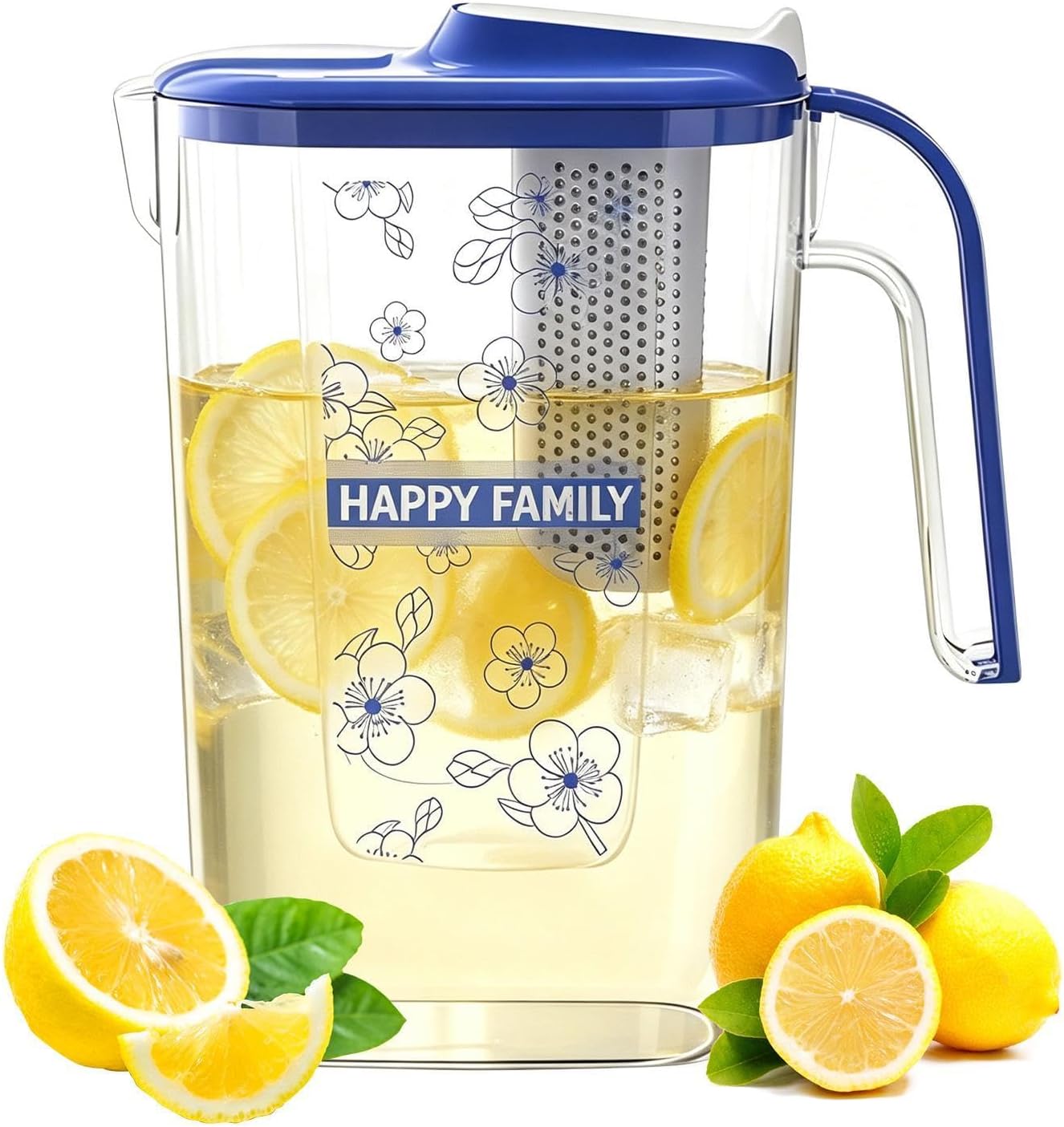 Large water ju-g 2.2L Heat Resistant Pitcher for Iced Tea Juice