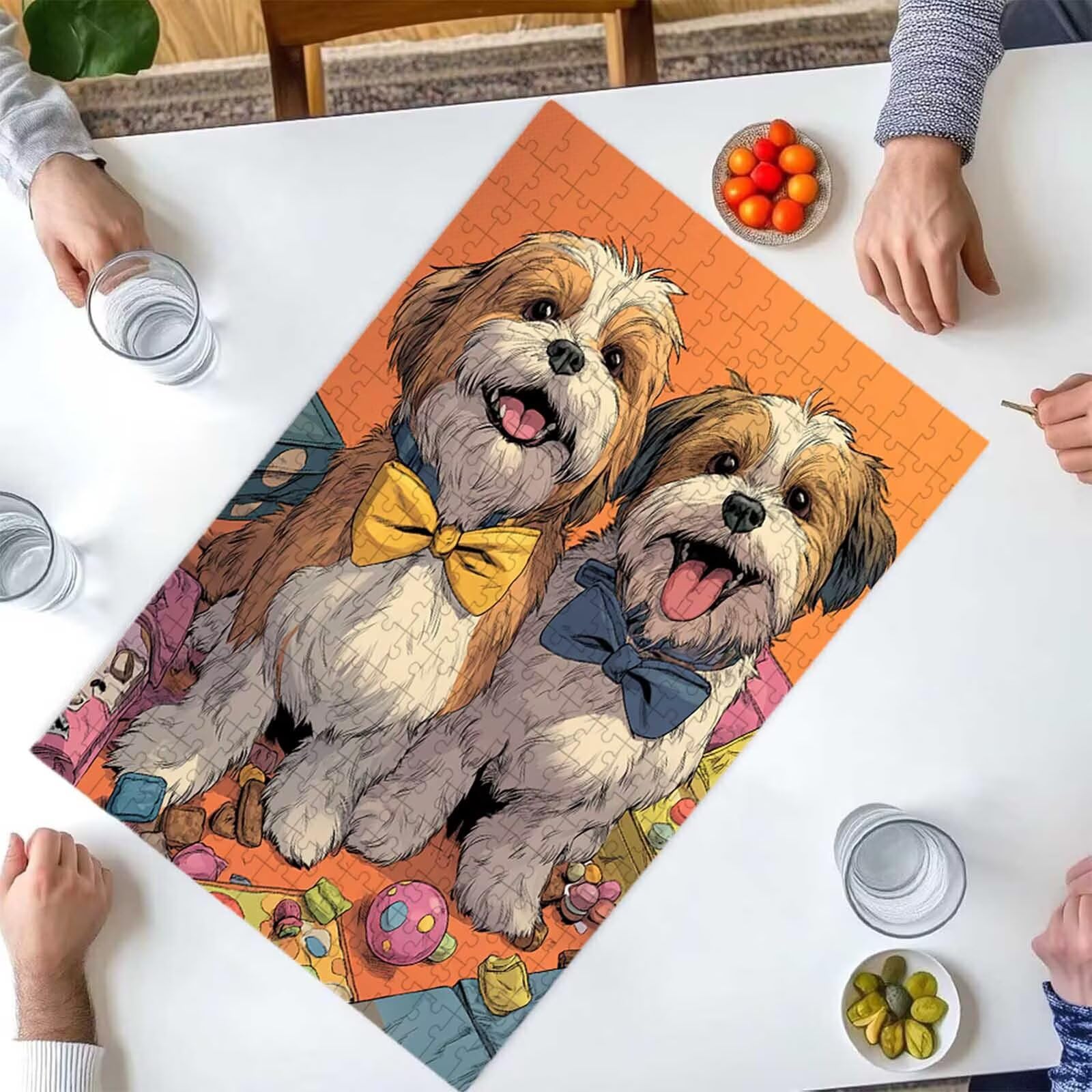Puzzle 6000 sztuk Puzzle dla dorosłych 179 x 105 cm Gra edukacyjna prezenty dla dorosłych i dzieci od 14 lat, kreatywny prezent dla relaksu PjY11709 R-Q