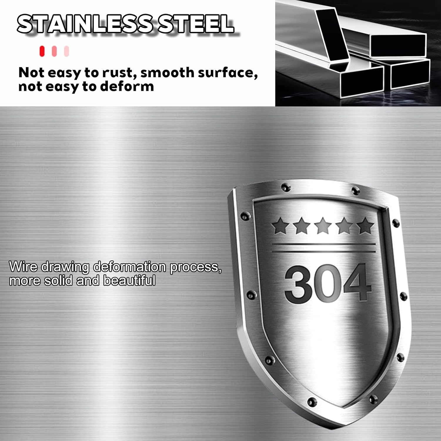 Heavy Duty Stainless Steel Flush Mount Cabinet Doors - Outdoor Plumbing Access Panel with Spring, Wall Inspection Hatch for Easy Heating, Electrical, and Plumbing Access