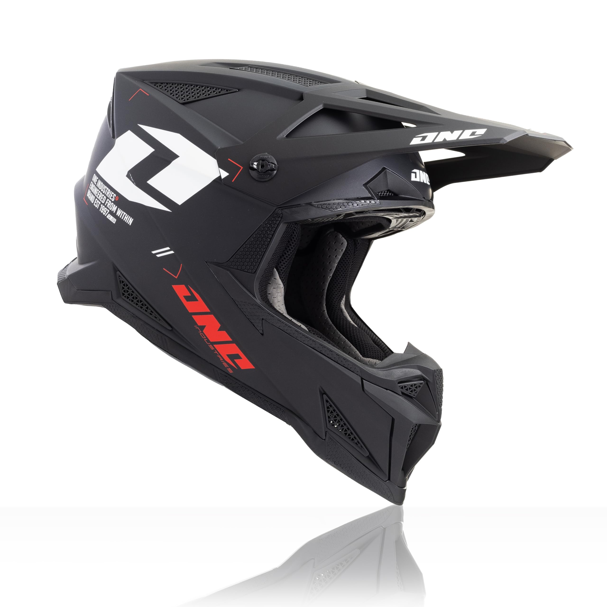 Photo 1 of ONE Industries X297 Helmet - Black/White - Medium