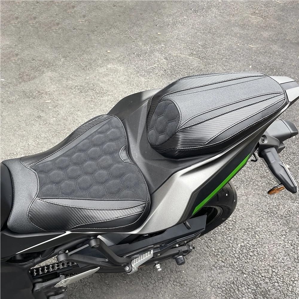 Rear Pillion Cowl Seat Back Cover Front Rear Solo Seat Cowl Cushion Pad Synthetic PU For ZX4R ZX4RR ZX-4R ZX-4RR ZX 4R 4RR 2023 2024