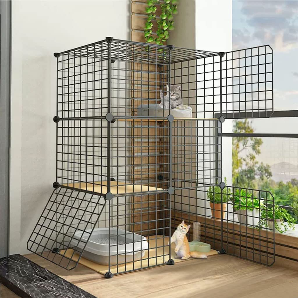 Grande maison en métal pour animaux domestiques idéale pour le salon