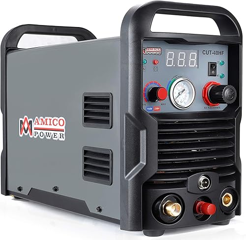 Amico CHF-40 cortador de plasma de 40 amperios no táctil arco piloto corte limpio de 35 pulg 120240 V de doble voltaje