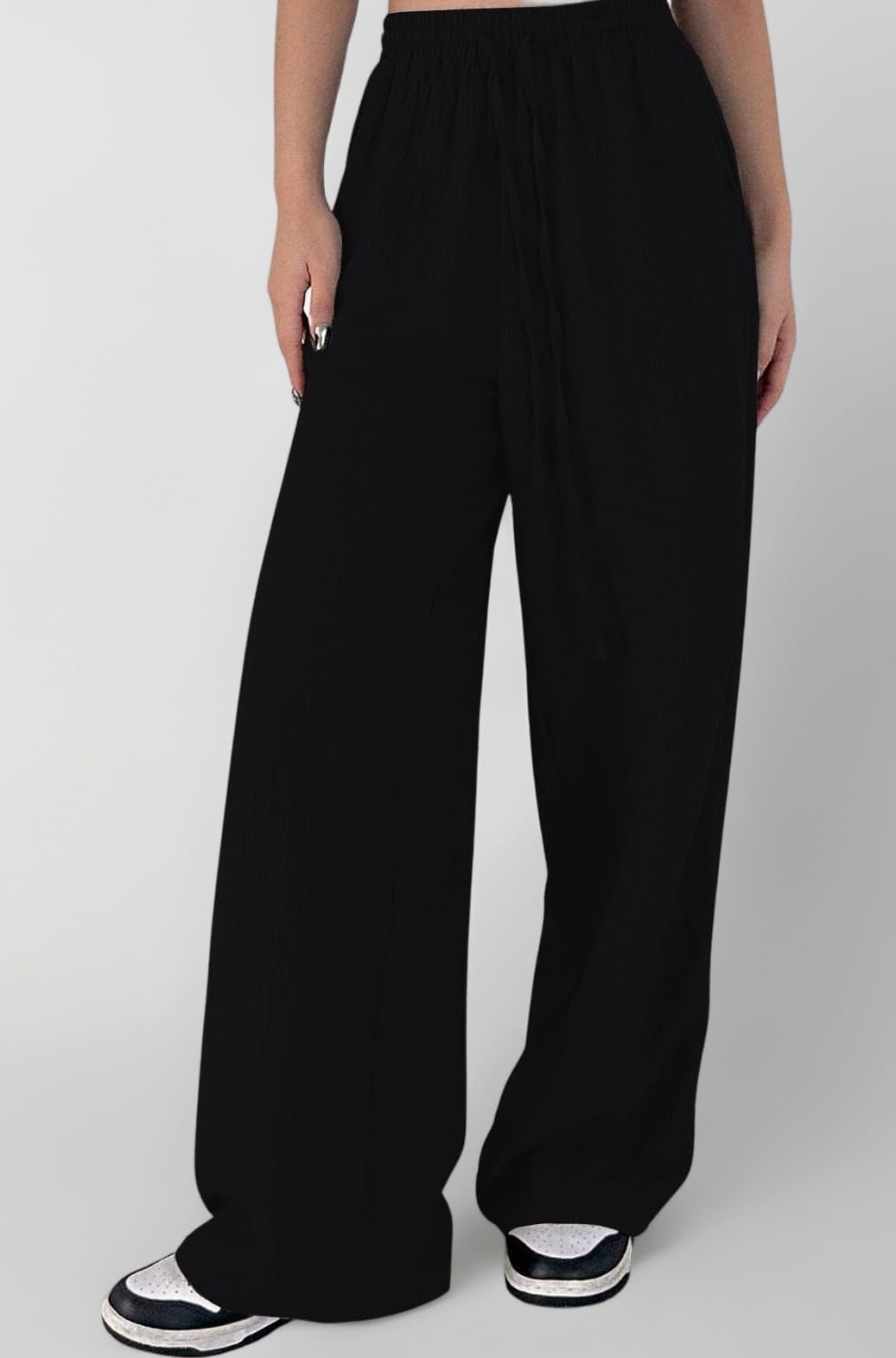 GRECIILOOKS Women Trousers for Women | Women Trousers | Women's High-Waisted Pant | Women Trousers Pants | Korean Trousers for Women