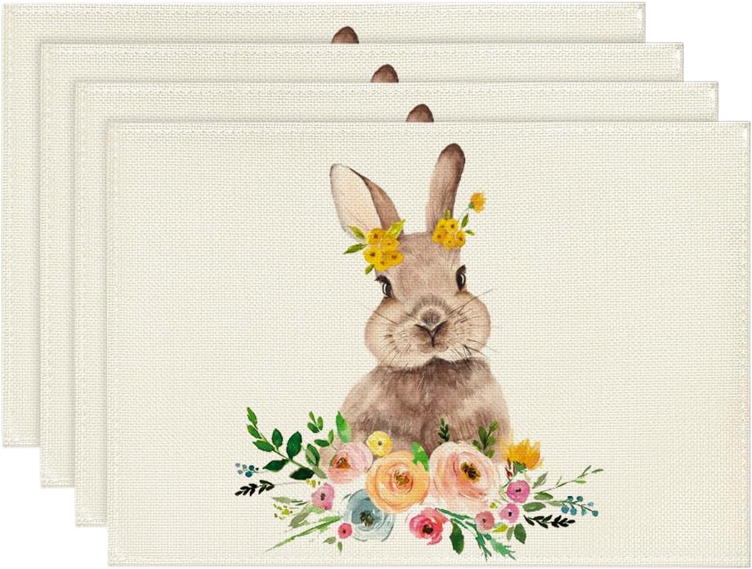 Easter Placemats Disposable Easter Table Décor Paper