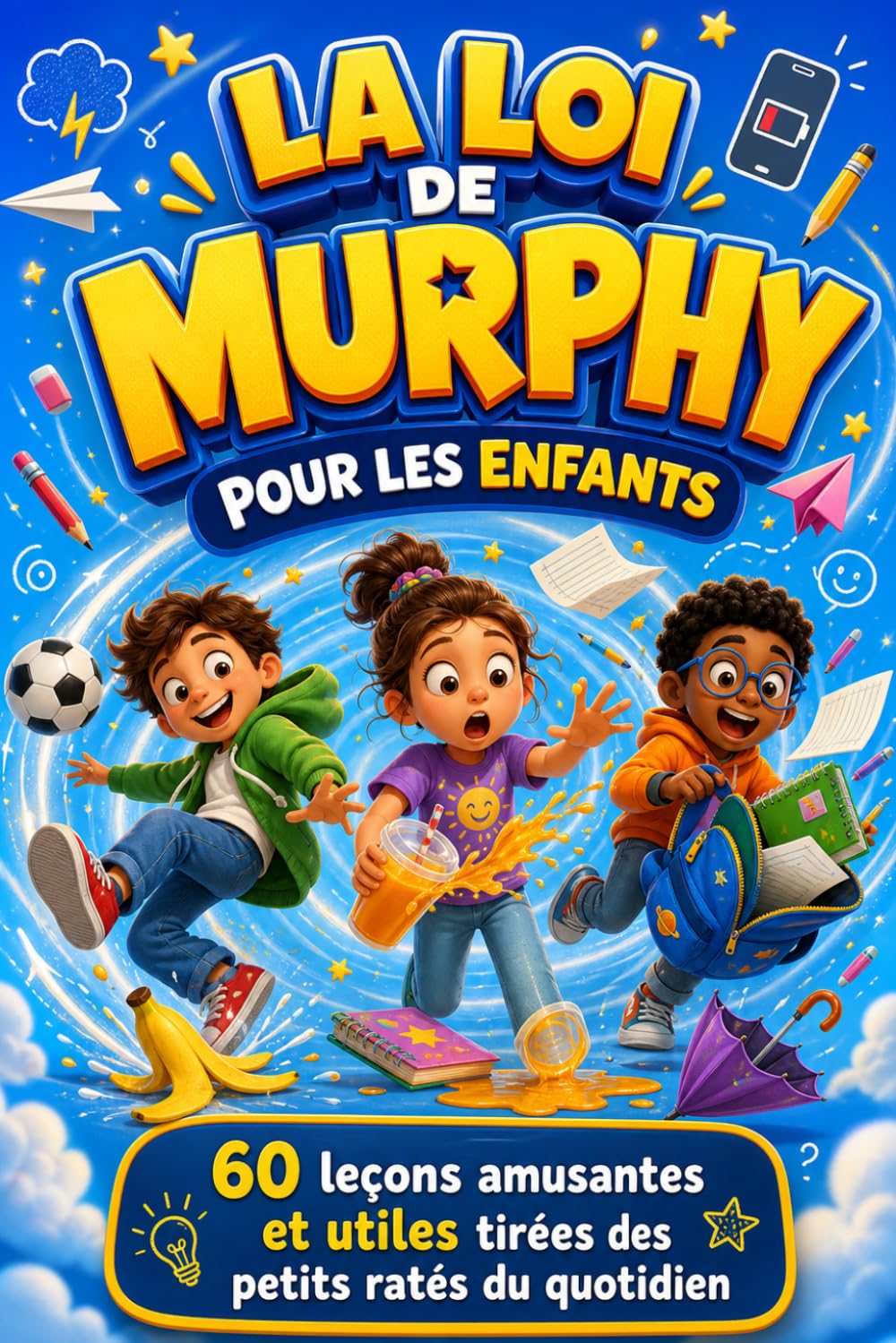 LE LIVRE RECOMMANDE SUR LA LOI DE MURPHY POUR LES ENFANTS: 60 histoires drôles et utiles pour aider les enfants à gérer les petits ratés, gagner confiance et rester positifs