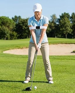 Golf Swing Training Resistance Band - Posture Correction Elastic Band for Swing Practice & Building BLC1569-P