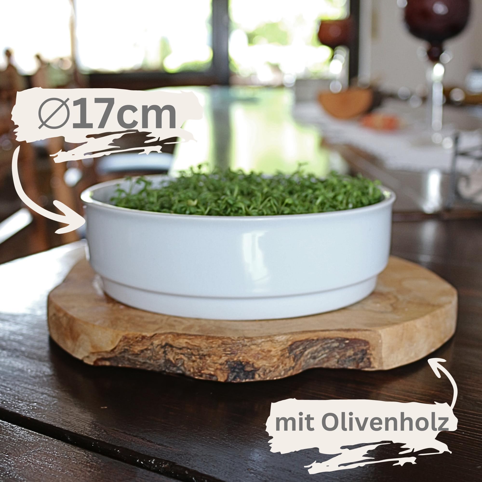 Menax - Passoire de Cuisine Chinoise - Tamis Cuisine avec Poignée - Filtre pour Nouille, Riz, Pates, Légumes - Acier Inoxydable - Argenté - Diamètre 18 cm