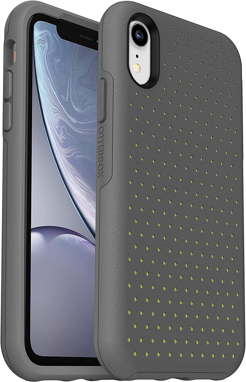 Étui iPhone XS OtterBox mousse cuir perforé antichoc