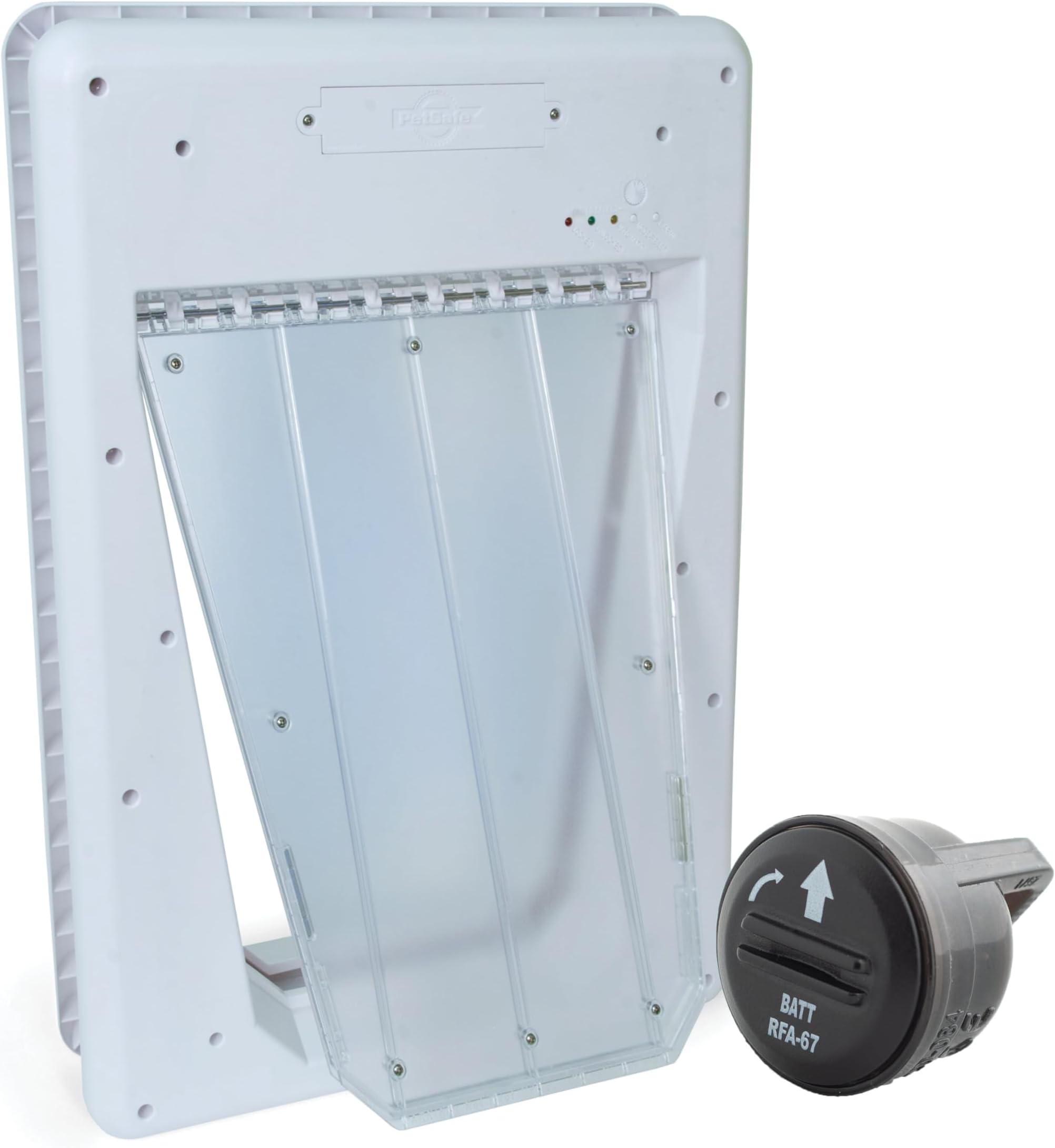 SmartDoor, Selective Entry, Automatic Locking, Multi Key, Energy Efficient, Programmable Pet Door - Large (Not WiFi Connected/App Enabled)