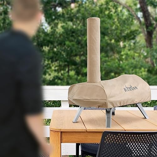 Miniatura 7 de BIG HORN Cubierta de lluvia al aire libre para horno de pizza de 16 pulgadas, resistente al agua y a la intemperie, cubiertas de tela Oxford