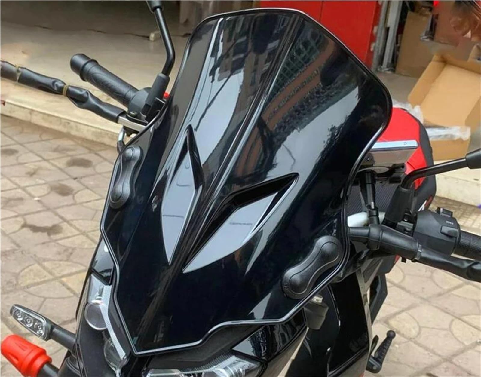 Dla Benelli TNT125 TNT135 Przedniej Szyby Motocykla Przedłużenie szyby motocykla