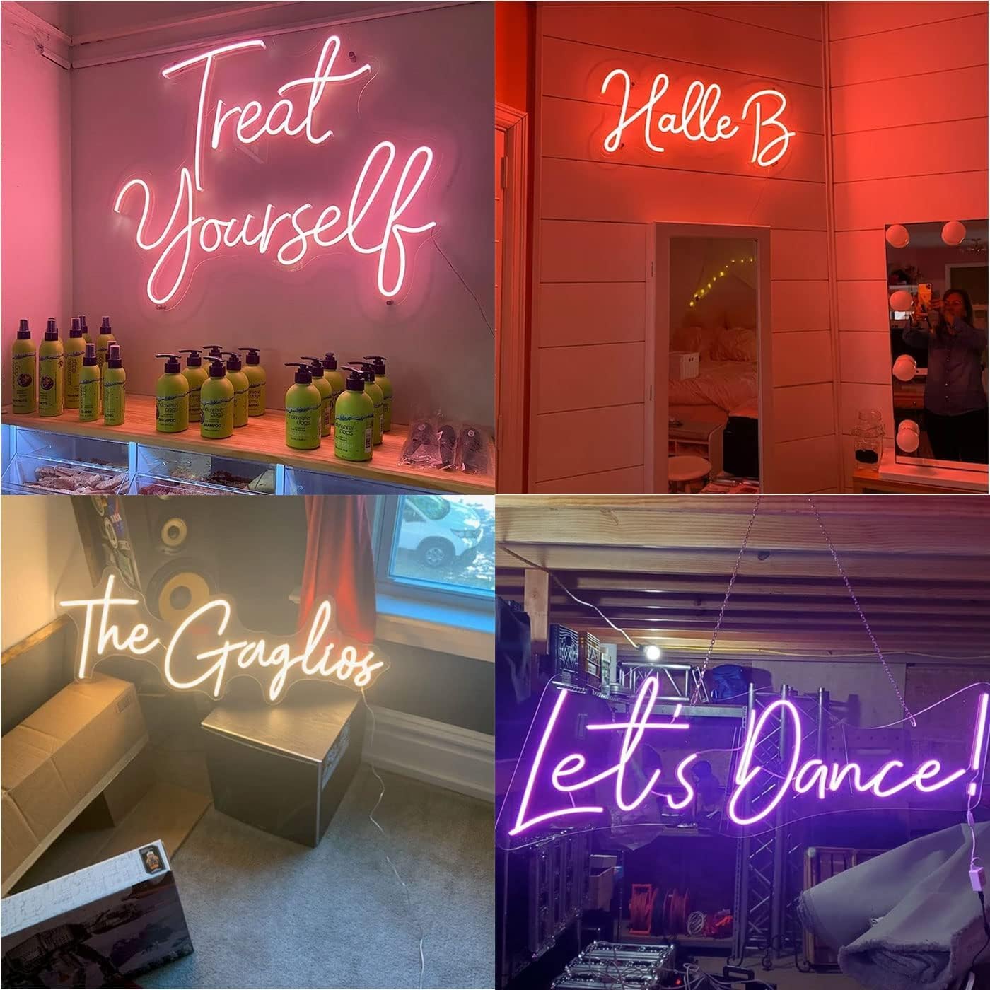 Custom Neon Signs for Wall Decor, CUSTOMNEON Personalized Neon Signs Customizable for Wedding Birthday Prom Party, Custom Neon Lights for Bedroom Bar Studio Beauty Salon Business Shop - Image 5