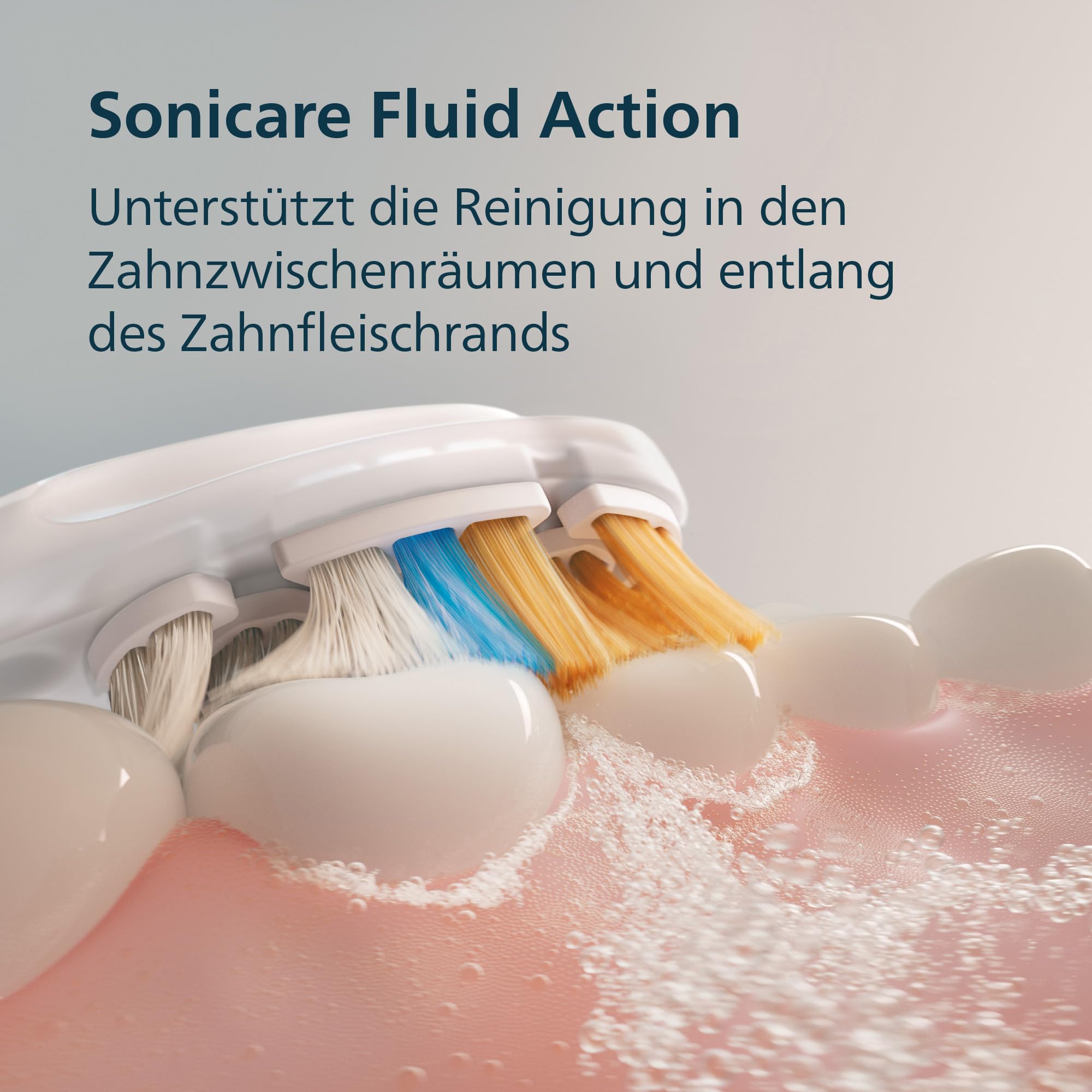 Philips Sonicare Next-Generation DiamondClean 8000 elektrische Zahnbürste - mit intelligenter Andruckkontrolle und 15 Einstellungen, Pulverweiß, HX8311/11