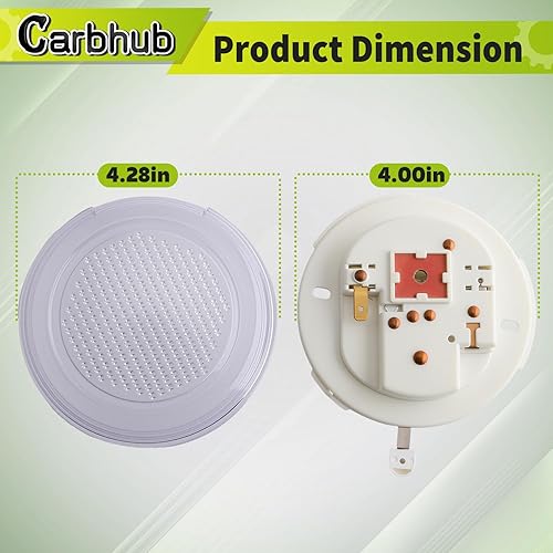 Miniatura 5 de Carbhub 26410-H8500 - Conjunto de lámpara de techo interior para Nissan Frontier Navara D22 Sentra 1998-2002, reemplazo 26410-H8500