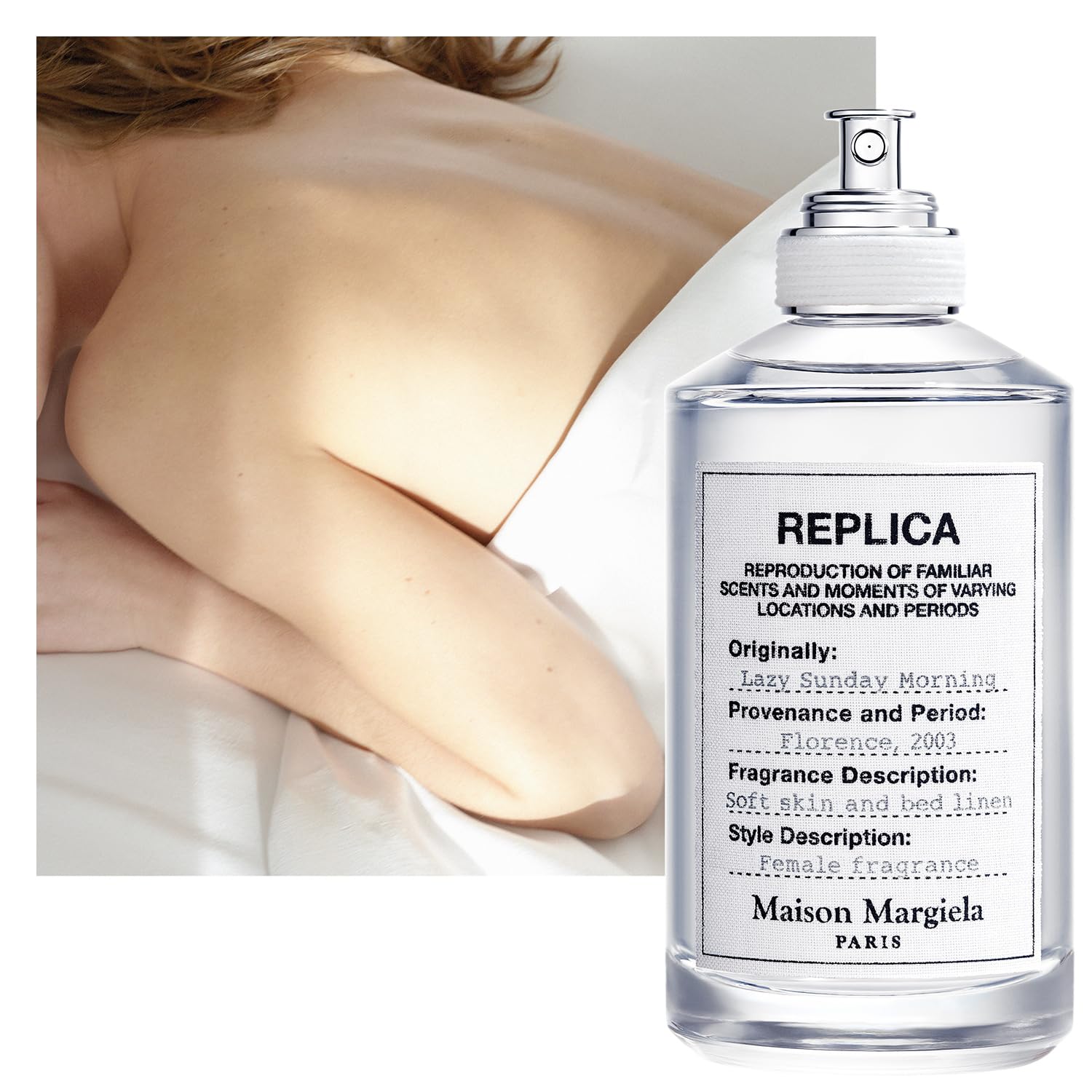 Maison Margiela - Replica - Lazy Sunday Morning Eau de Toilette - Fresh & Floral Fragrance - With Lily of the Valley, Iris Accord & White Musks Accord - Image 2