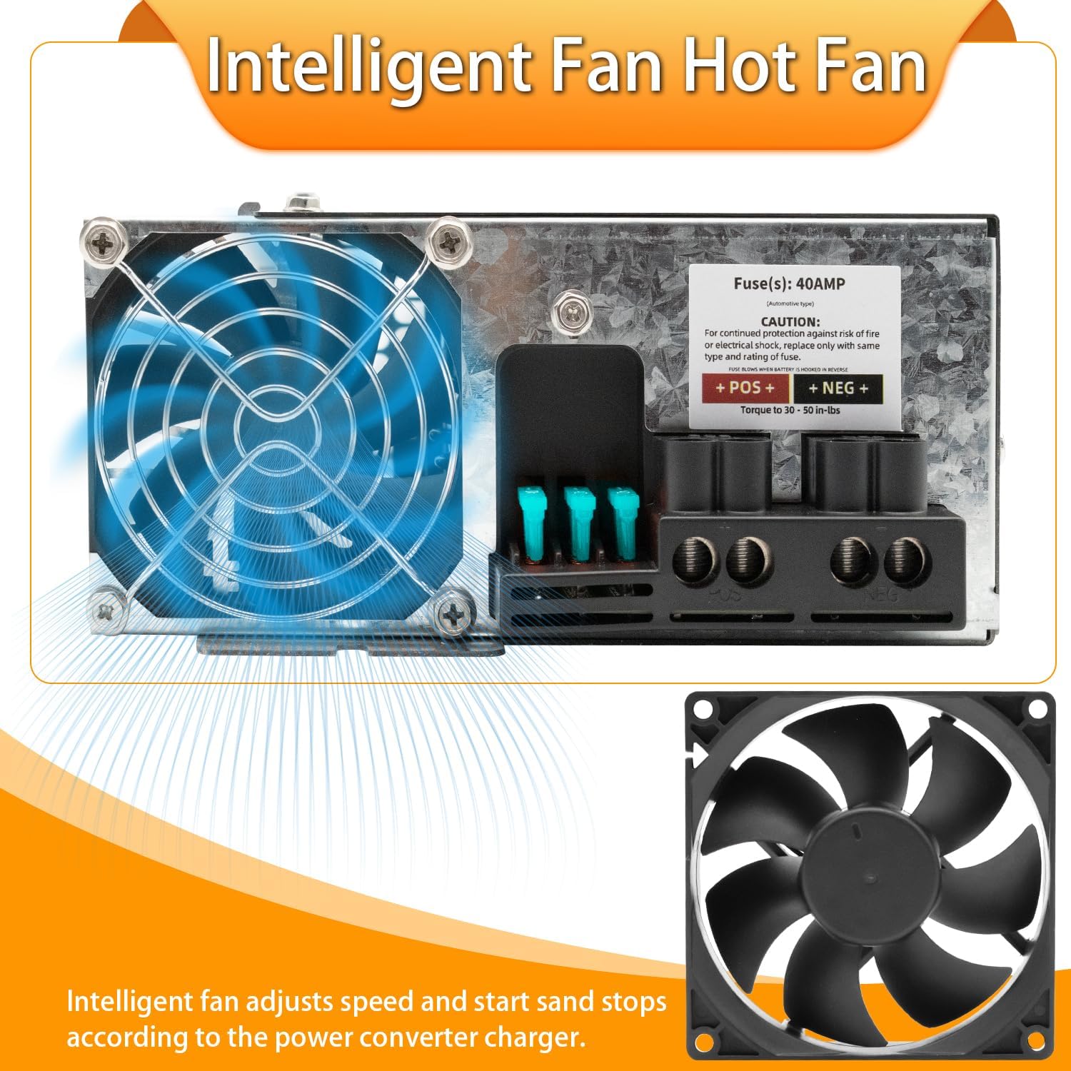 PD9260 RV Power Converter, 60Amp 120V to 12V RV Converter Charger 9200 Series Converter/Charger for RV Camper Caravans Trailer