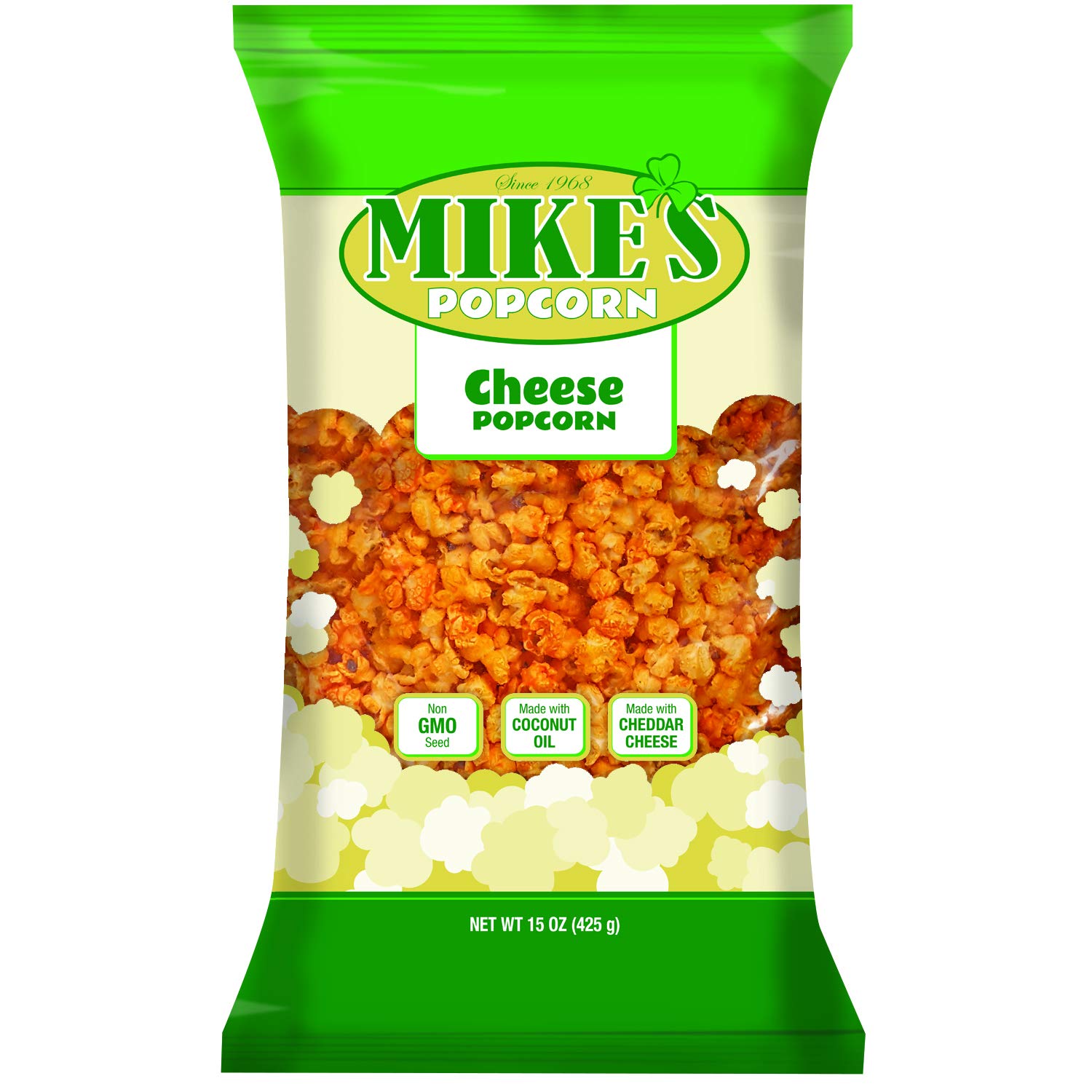 Amazon.com: Mike's Popcorn Cheese Popcorn, 15.0 Ounce