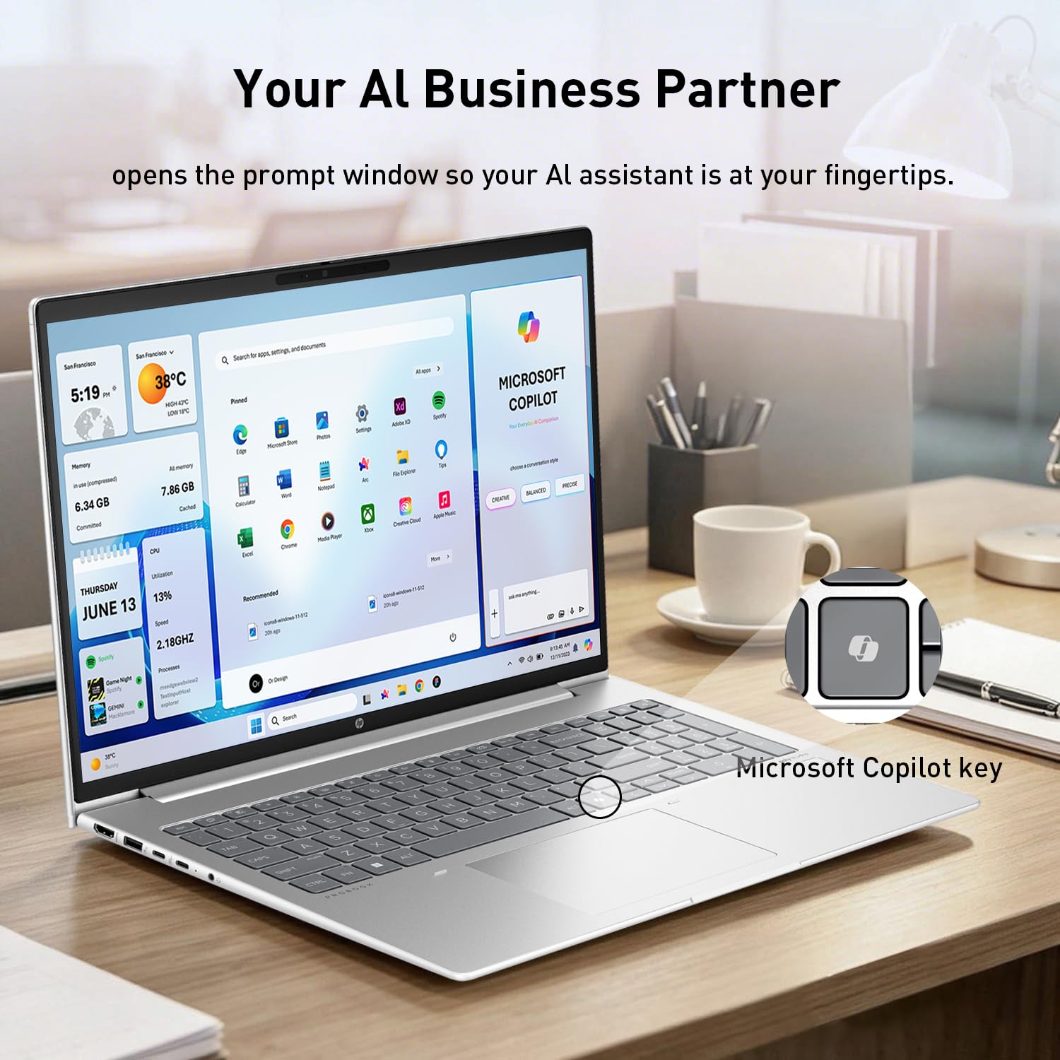 Amazon.com: HP ProBook G11 Business AI Laptop, Intel Core Ultra 7