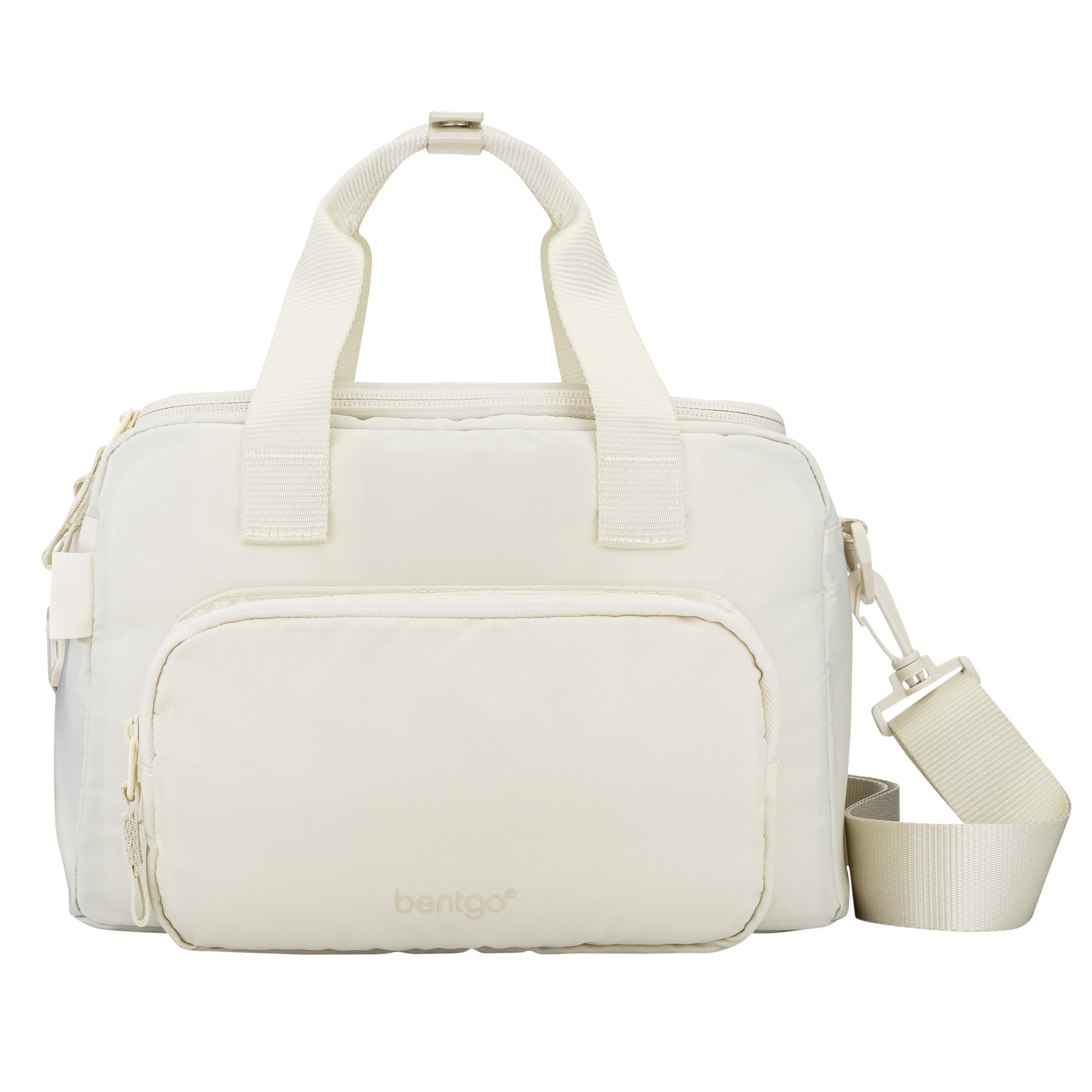 Bentgo Insulated Lunch Bag – Extra-Large Capacity Adult Lunch Bag with Shoulder Strap and External Storage Compartment, Durable, Lightweight, Ideal