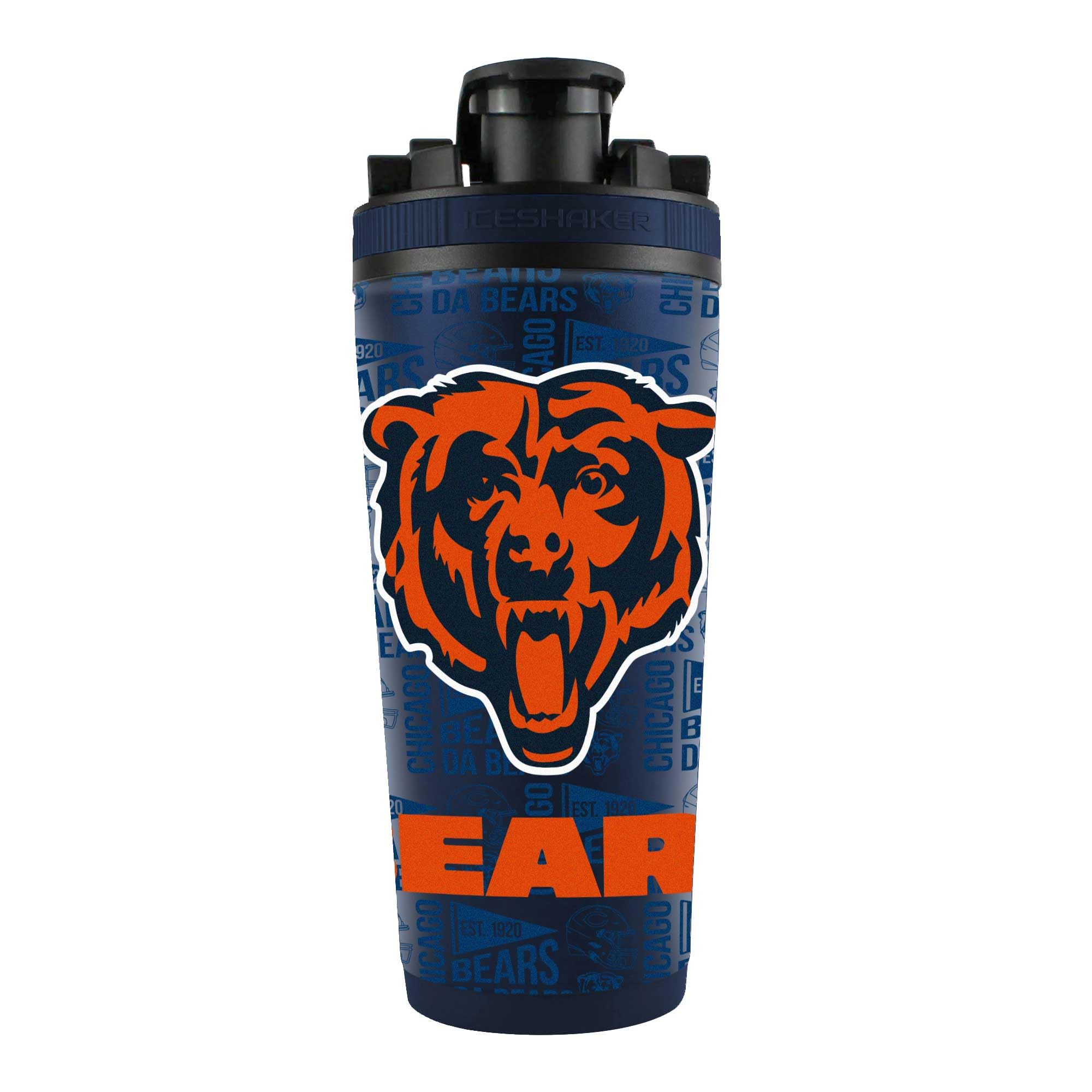 Bouteille sport Chicago Bears pour vos entraînements de fitness au gymnase
