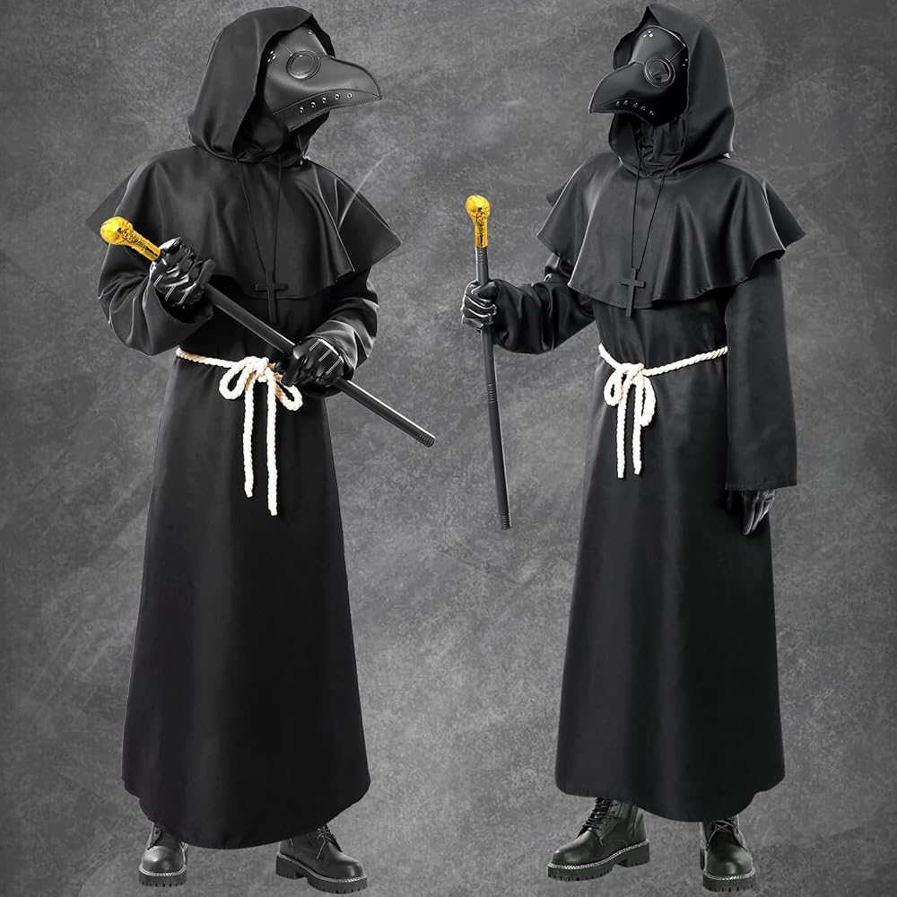 Amazon.co.jp: [HarnyLoom] ペスト医師 コスプレ 衣装 疫病