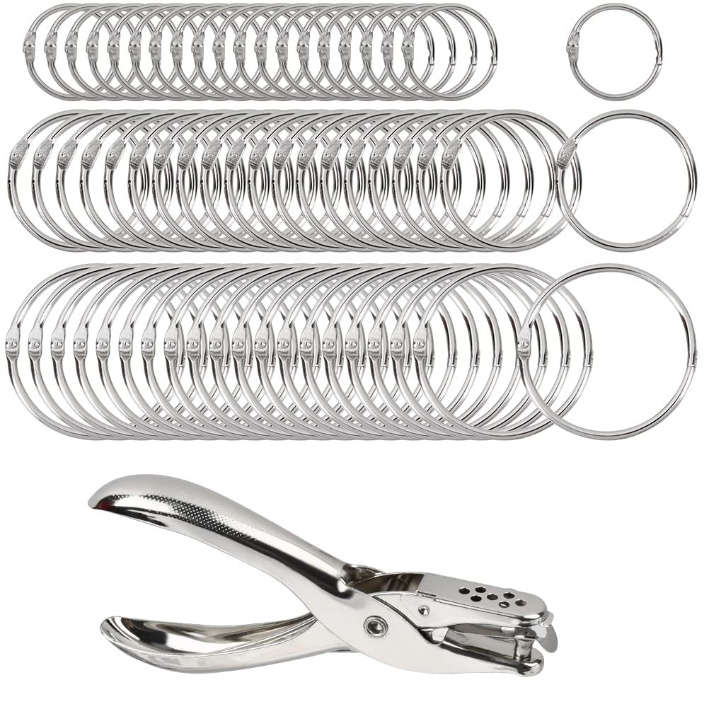 Anneaux de reliure en métal assortis de 25 à 50 mm pour ranger vos documents