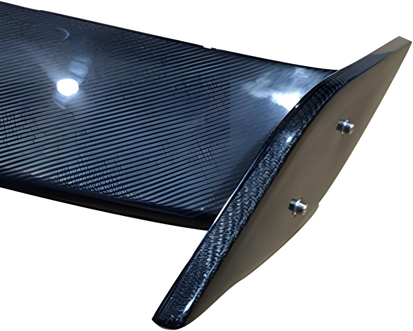 Carbon Fiber Rear Wing Spoiler Compatible with Mustang 2015-2022 Rear Trunk Lip Spoiler Wing Vehicle Body Styling Kit