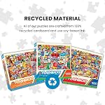 MasterPieces Kids Favorite Foods 1000-Piece Jigsaw Puzzle - Eco-Friendly Matte Finish - 19.25"x26.75" - Bonus Poster - Quality Guaranteed