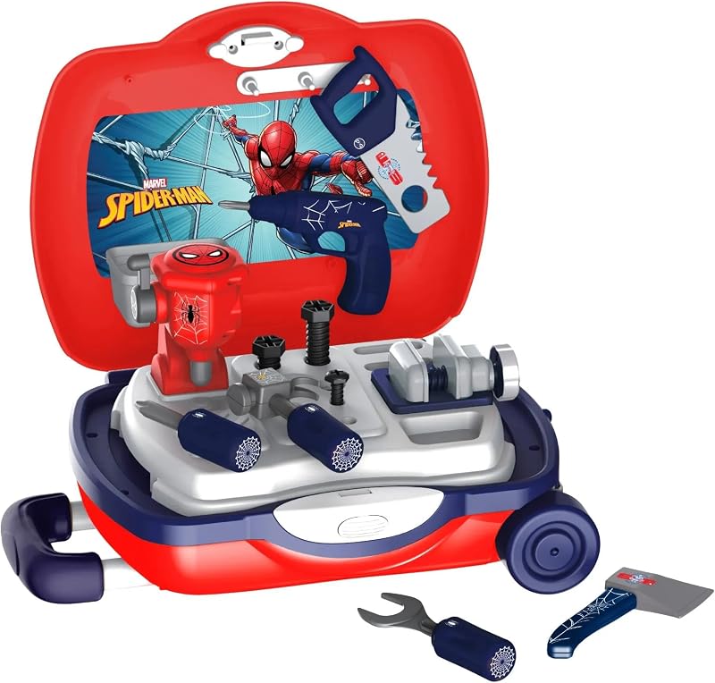 17-Piece Spider-Man Handyman Luggage Tool