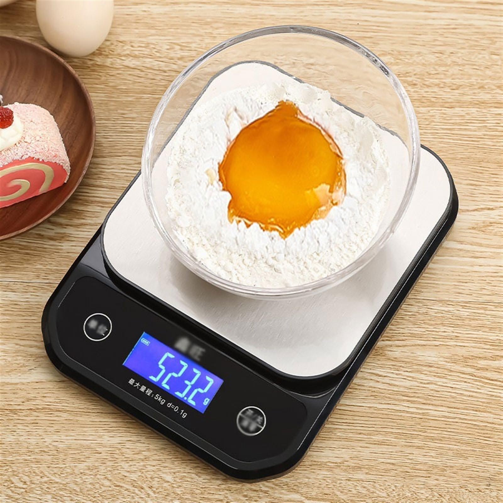 Balance Cuisine Balances électroniques étanches for usage domestique, 0.1g, haute précision, petits grammes, balance de cuisine, cuisson, Rechargeable