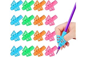 SANNIX 16 Pack Writing Grips for Kids: Enhancing Handwriting Skills for Toddlers, Preschoolers, and Children