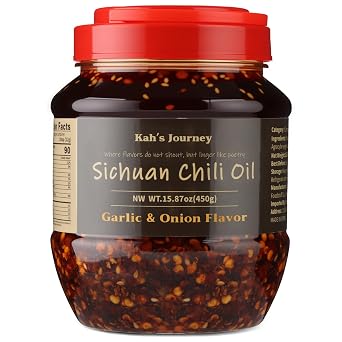 Chili Oil - Garlic and Onion Flavor 15.87oz 450g