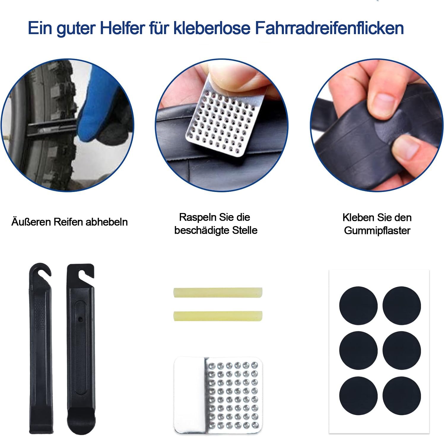 Fahrrad Reparaturset Mit Rahmentasche - Alles Dabei Für Unterwegs