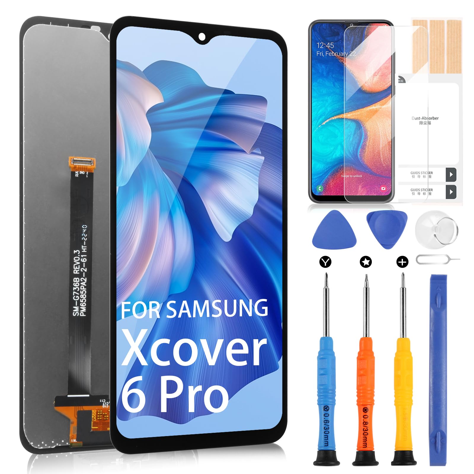 Amazon.com: Screen Replacement for Samsung Galaxy Xcover 6 Pro LCD