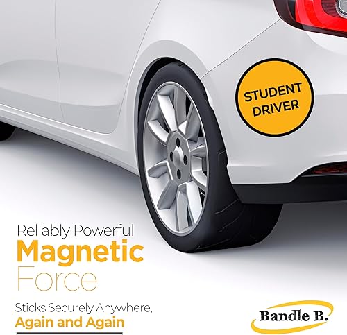 Miniatura 4 de Bandle B - Hojas magnéticas para manualidades de 5 x 7 pulgadas. Paquete de 6. Hojas magnéticas flexibles no adhesivas para almacenamiento de