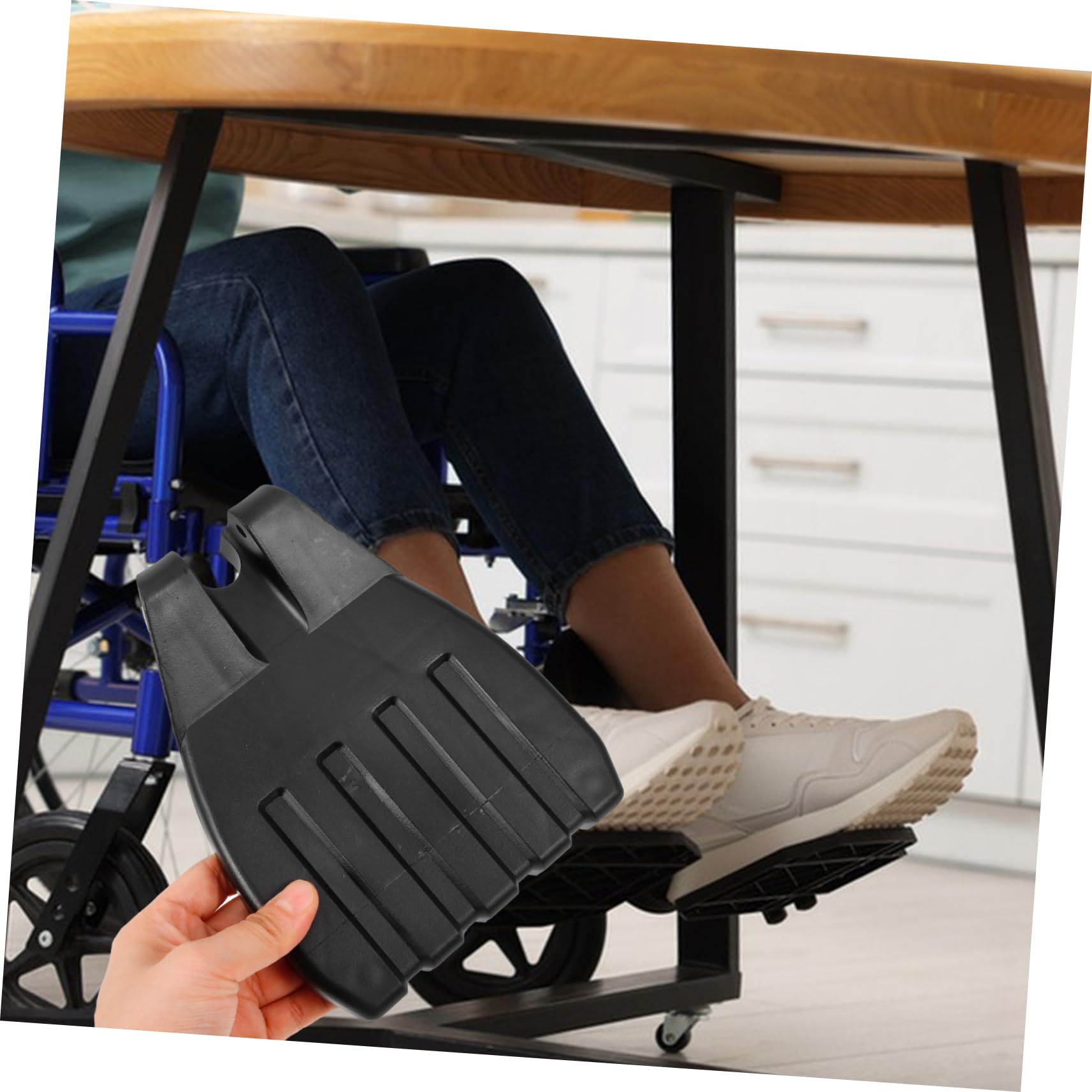 FRCOLOR 8 Piezas De Repuesto Para Reposapiés De Silla De Ruedas Reposapiés Para Silla De Ruedas Almohadillas Para Las Para a De as Pedal Elevador Para a