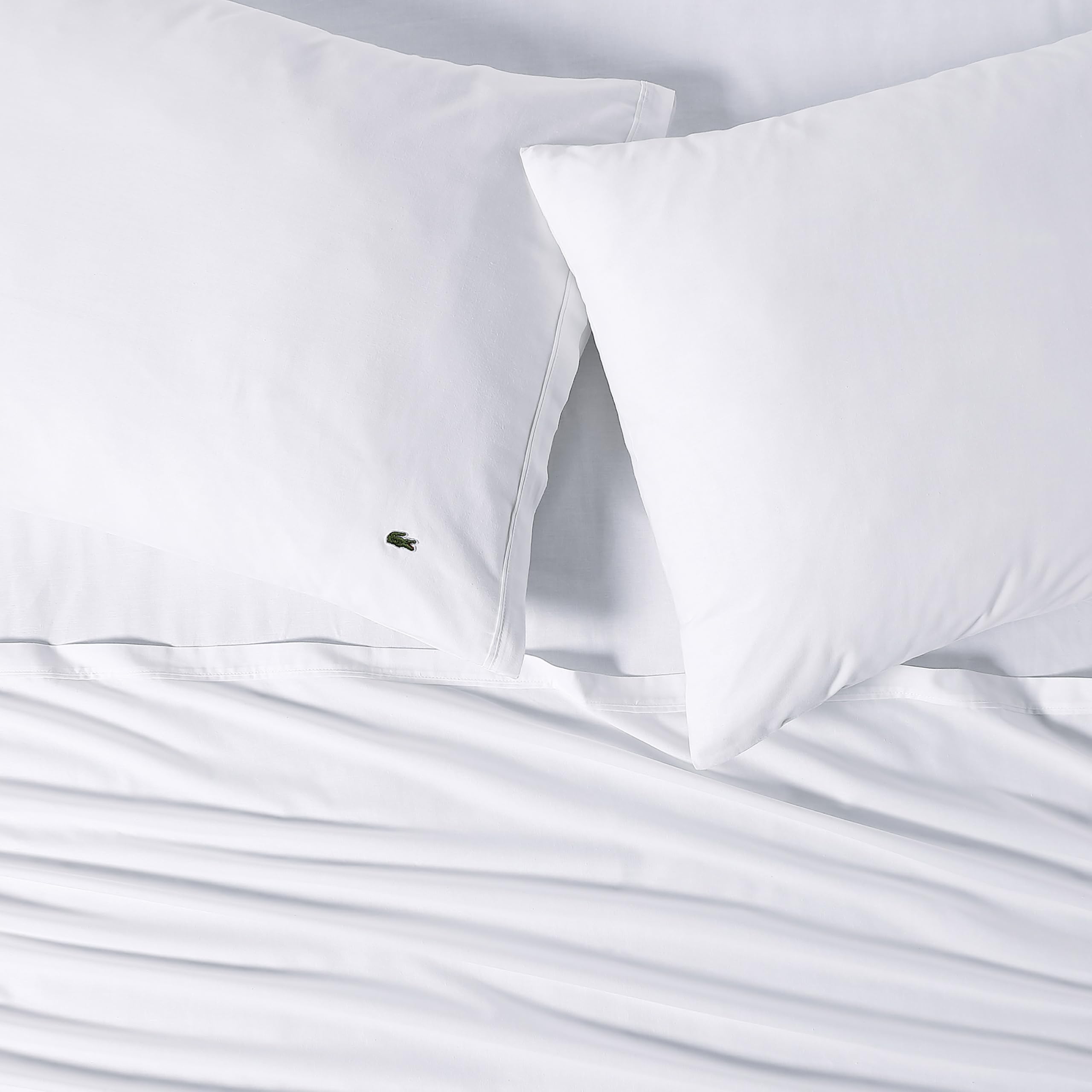 Lacoste Cotton Percale King Pillowcases