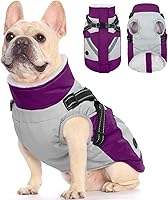 Vista 14 de Fuamey Chaqueta, abrigo, traje de nieve, ropa, chaleco, con arnés integrado, impermeable, cierre en la espalda, bolsa para excremento, con Negro