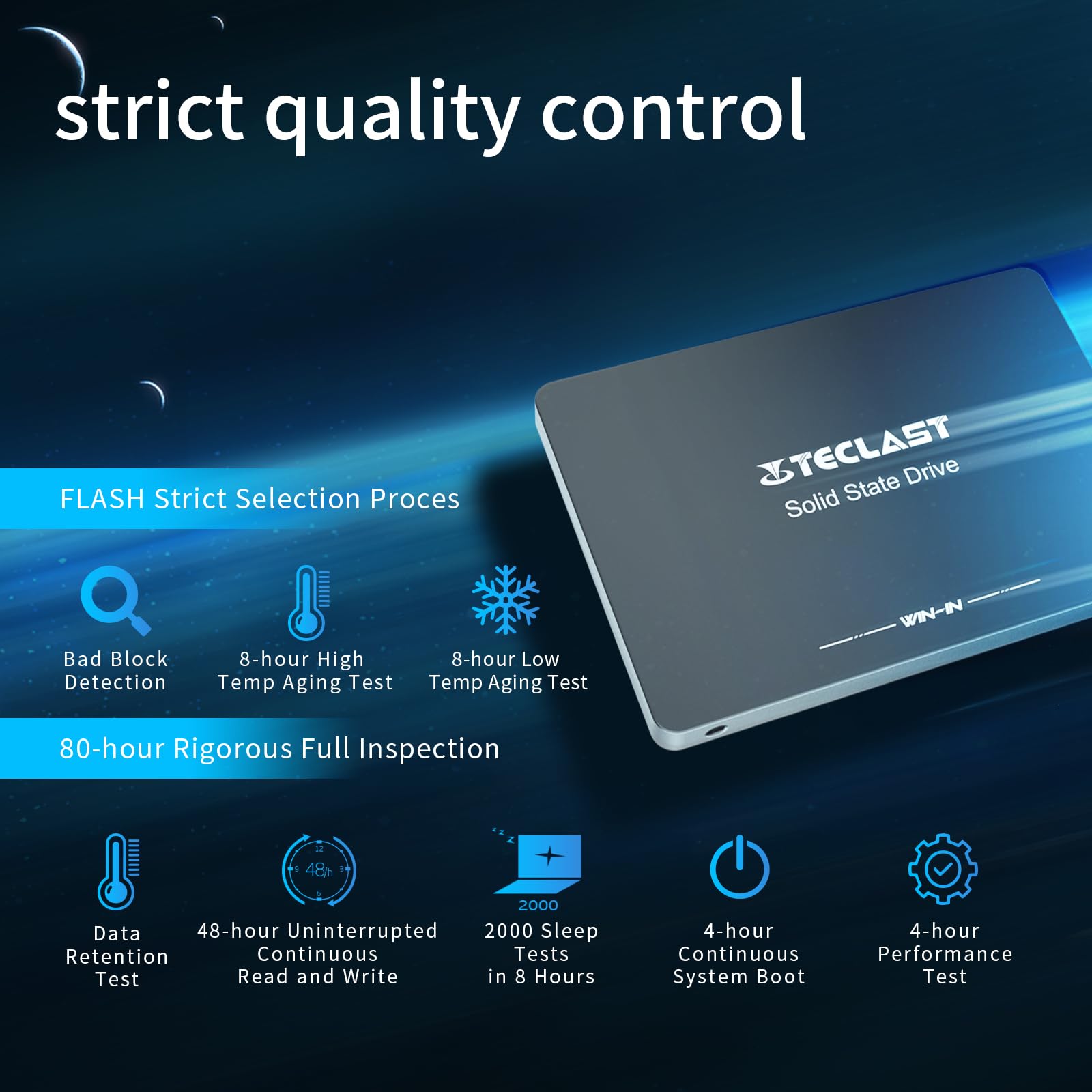 TECLAST 512GB SATA III Internal Solid State Drive,3D NAND 2.5