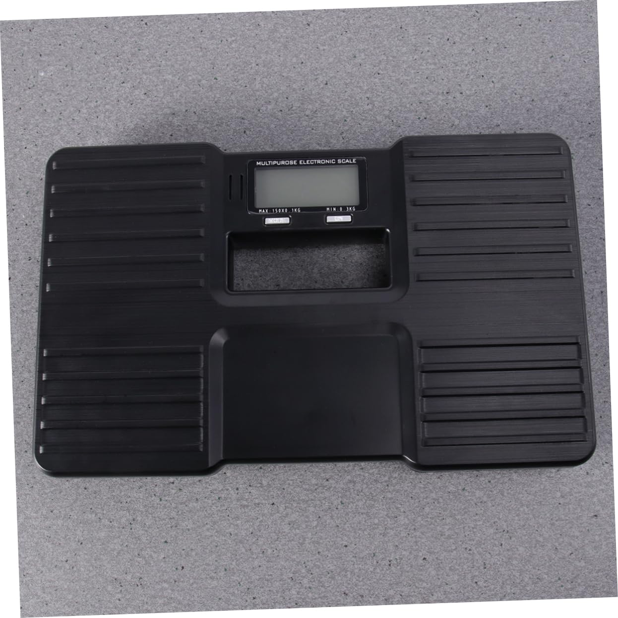 Báscula de Equipaje Digital Retroiluminada 150kg, Plástico Negro