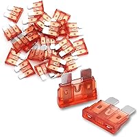 Vista 15 de Baomain ATC-4 Fusibles de cuchilla ATO/ATC 4 Amp de acción rápida automotriz - Paquete de 25