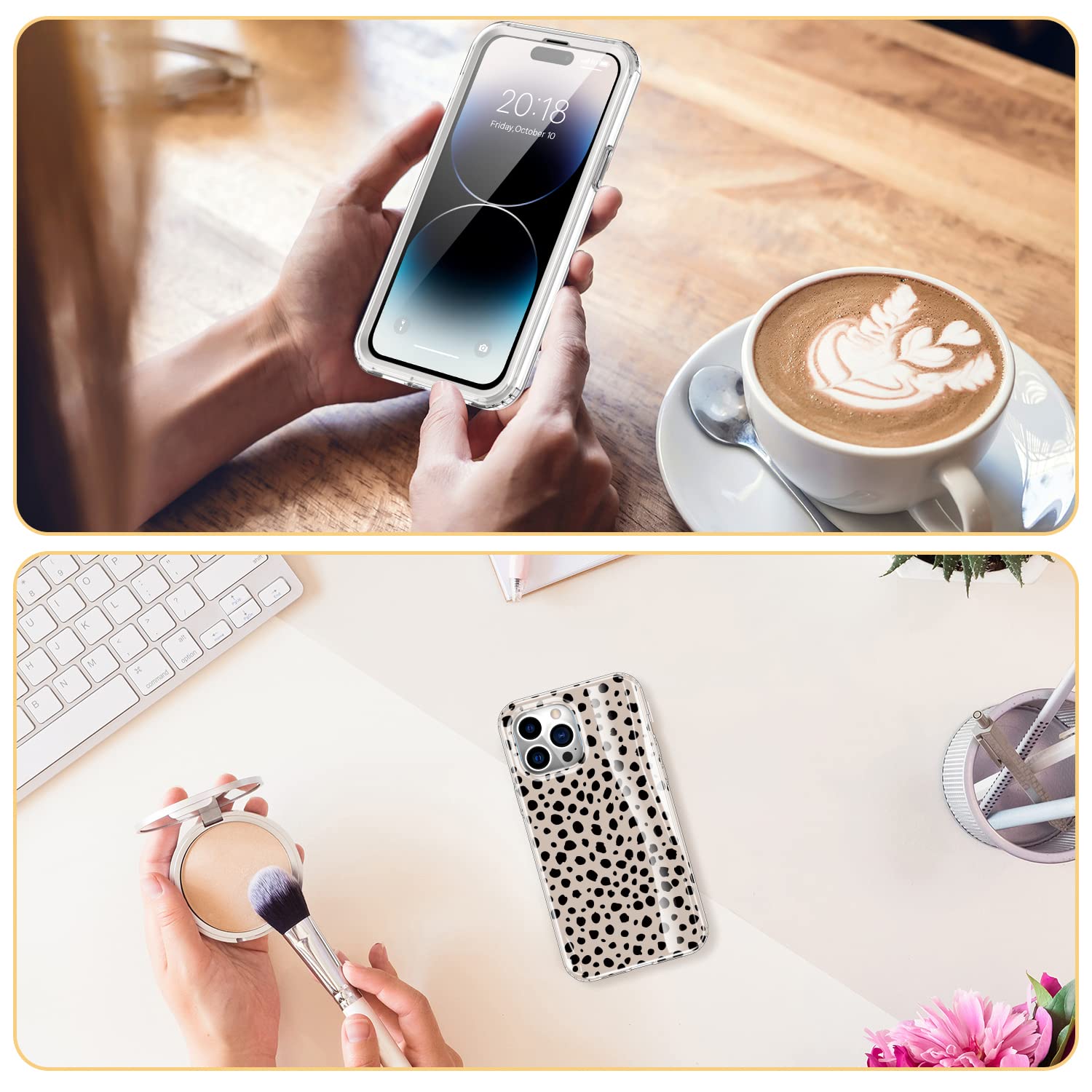 Esdot For IPhone 14 Pro Case With Built-in Screen