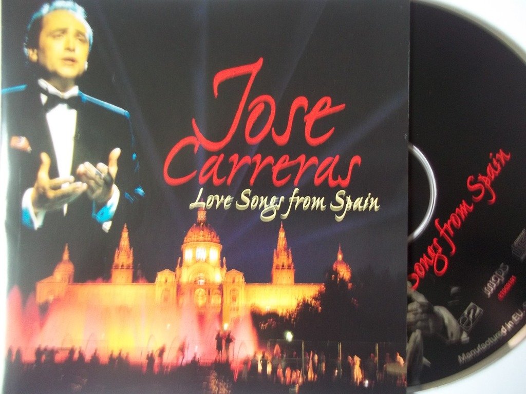 Love Songs from Spain [Audio CD] Carreras, Jose